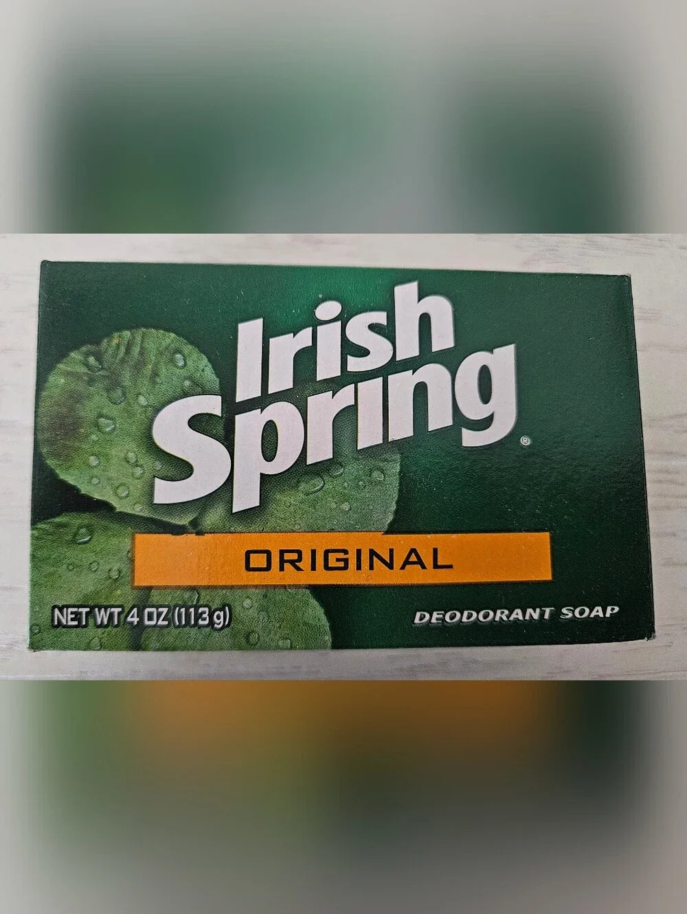 rish Spring Original 4oz Soap With NO Flaxseed/Linseed Oil Lot Of 6 Bars